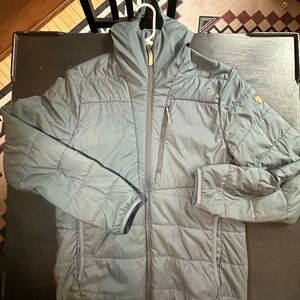 Fjallraven KEB padded jacket—Blue/Gray Color—Mens Small